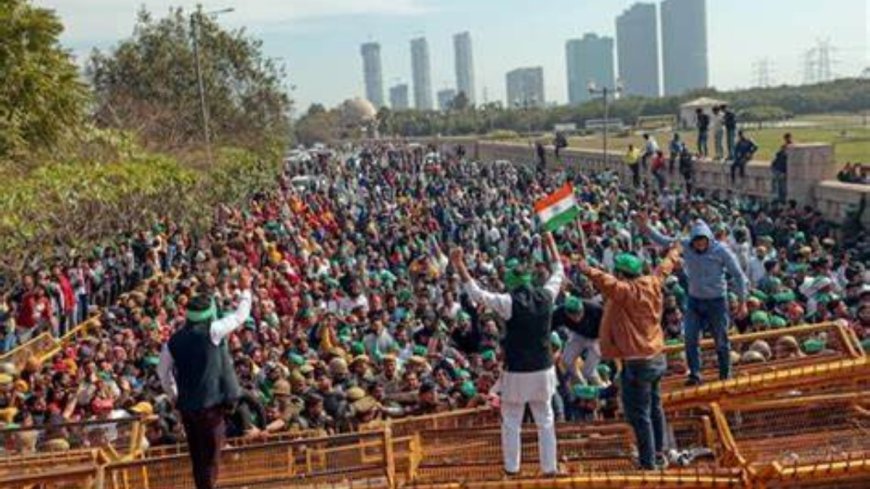 Border Lockdown And Internet Suspension As Farmers Gear Up For March At Punjab-Haryana Border