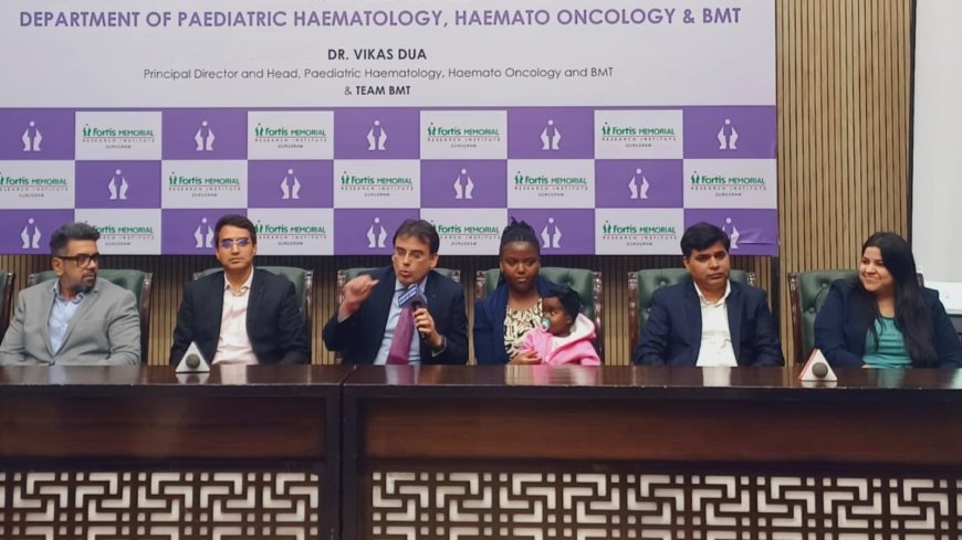 Fortis Hospital Gurugram Successfully Treats 14-Month-Old Kenyan Infant with Ultra-Rare Pearson Syndrome, A First in India