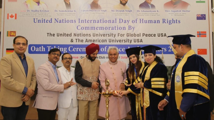 United Nations International Human Rights Day Celebrated in New Delhi